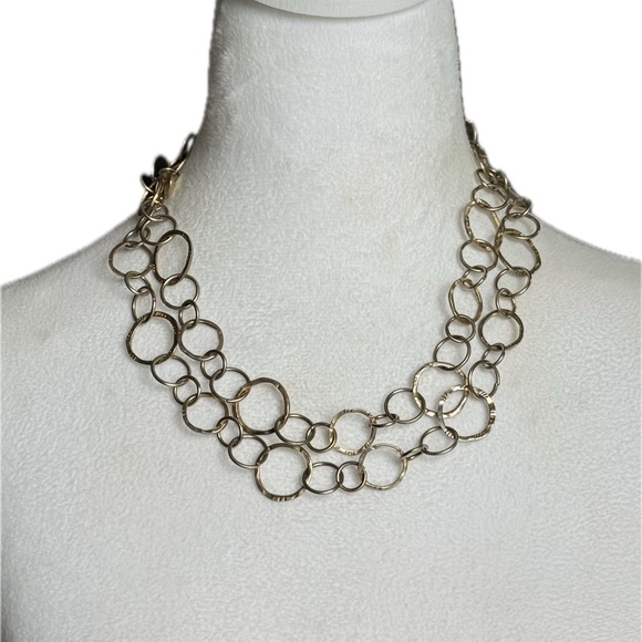 Cookie Lee Jewelry - 🟡 Cookie Lee 20” Gold Tone Link Necklace